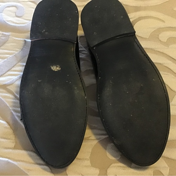 Miles & Louie Black Tassel Patent Leather Custom Made Shoe - Picture 10 of 15